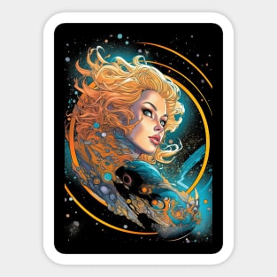 Space huntress Sticker